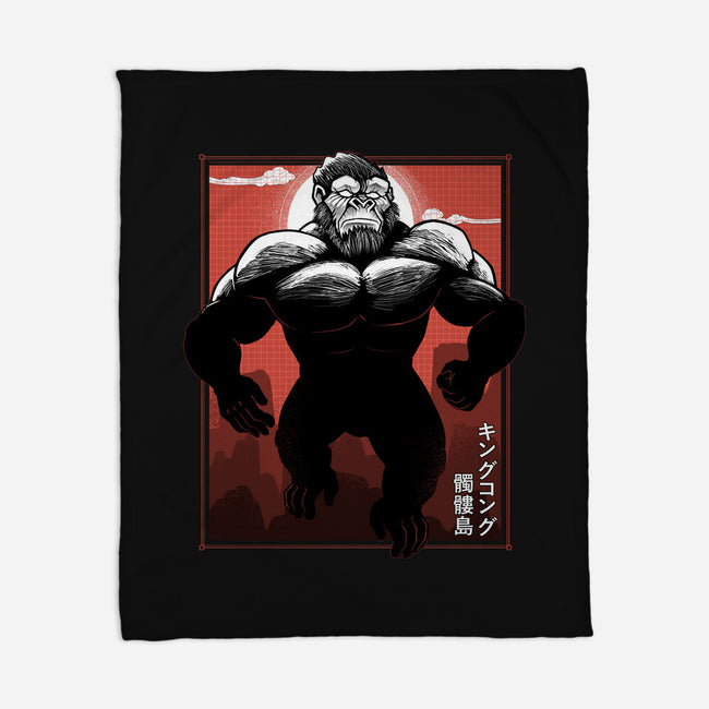 Mighty Kong-None-Fleece-Blanket-Astrobot Invention