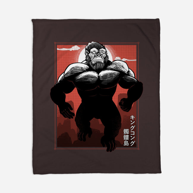 Mighty Kong-None-Fleece-Blanket-Astrobot Invention