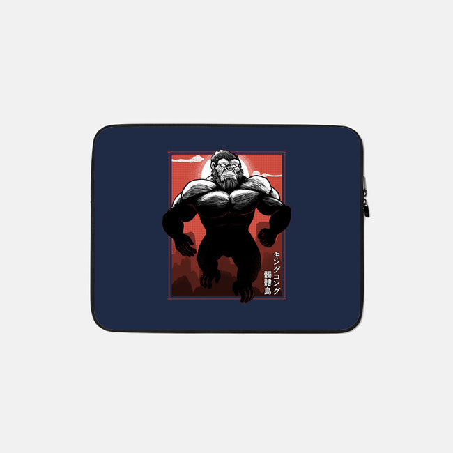 Mighty Kong-None-Zippered-Laptop Sleeve-Astrobot Invention