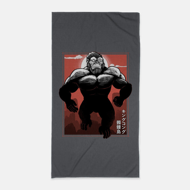 Mighty Kong-None-Beach-Towel-Astrobot Invention