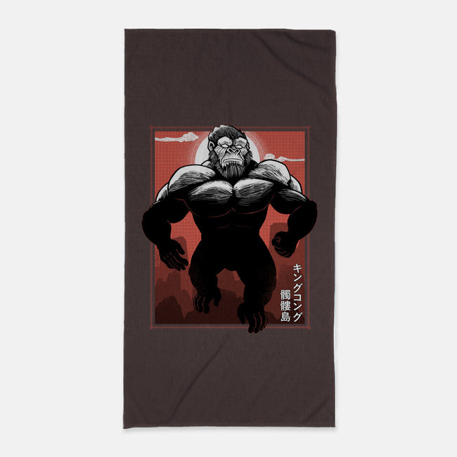 Mighty Kong-None-Beach-Towel-Astrobot Invention