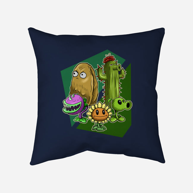 My Plant Squad-None-Removable Cover-Throw Pillow-nickzzarto
