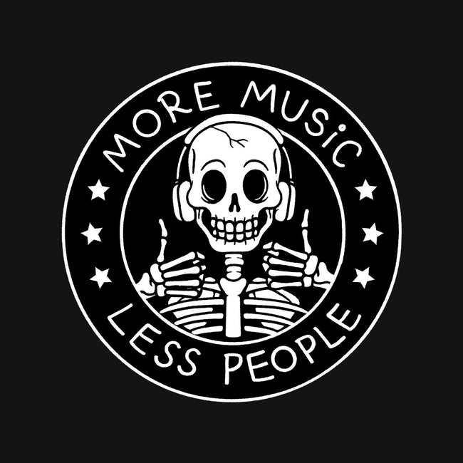 More Music Less People-None-Memory Foam-Bath Mat-tobefonseca