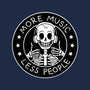 More Music Less People-None-Glossy-Sticker-tobefonseca