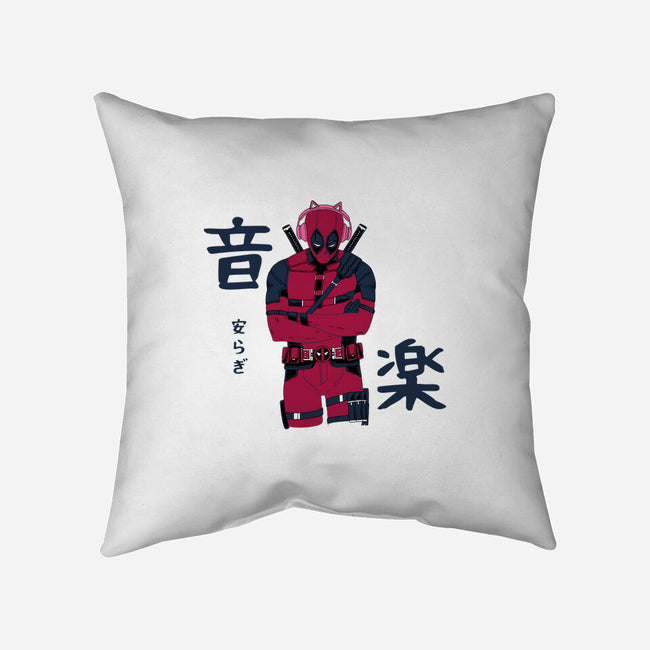 Music And Inner Peace-None-Non-Removable Cover w Insert-Throw Pillow-naomori