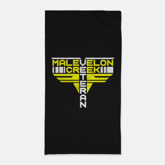 Malevelon Veteran-None-Beach-Towel-rocketman_art