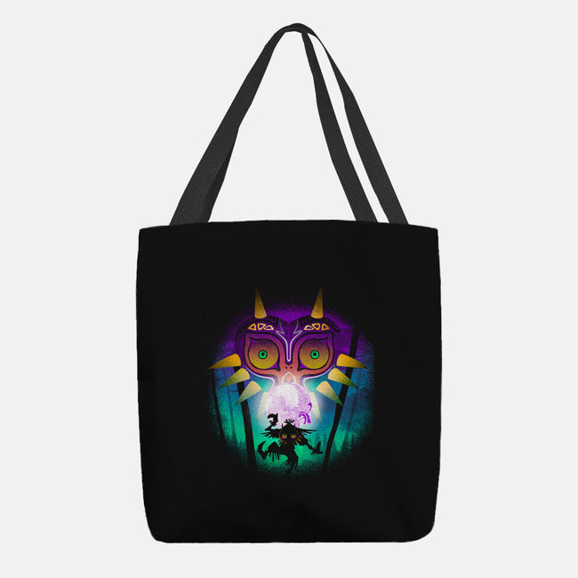 The Moon And The Mask-None-Basic Tote-Bag-Donnie