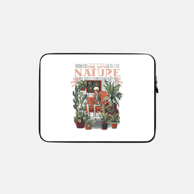 I Am One With Nature-None-Zippered-Laptop Sleeve-tobefonseca