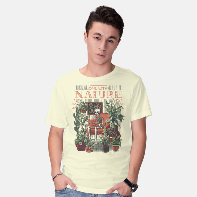 I Am One With Nature-Mens-Basic-Tee-tobefonseca