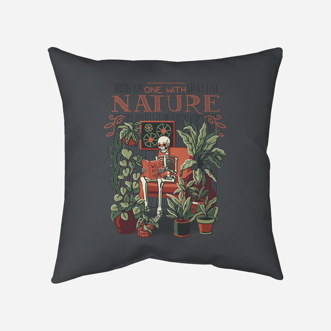 I Am One With Nature-None-Removable Cover-Throw Pillow-tobefonseca