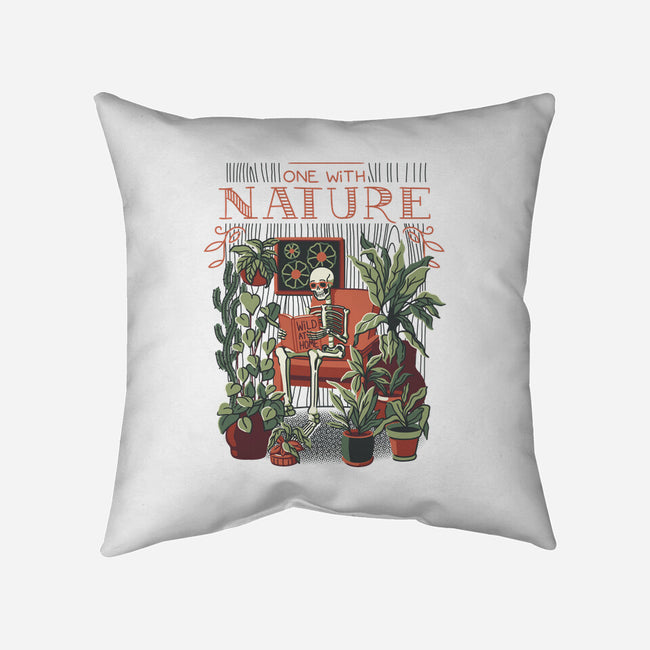 I Am One With Nature-None-Removable Cover-Throw Pillow-tobefonseca