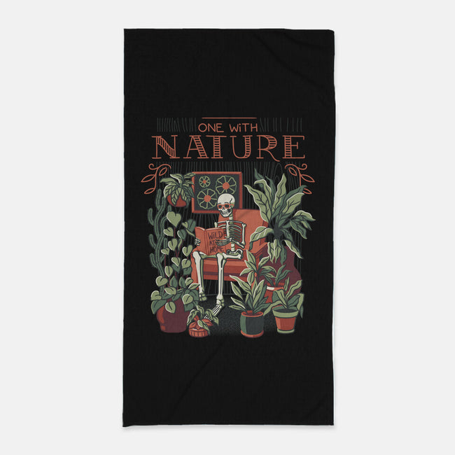 I Am One With Nature-None-Beach-Towel-tobefonseca