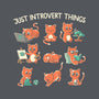 Just Introvert Things-None-Glossy-Sticker-koalastudio