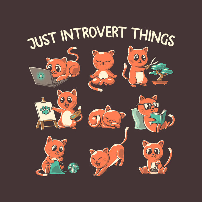 Just Introvert Things-Unisex-Kitchen-Apron-koalastudio