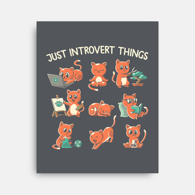 Just Introvert Things-None-Stretched-Canvas-koalastudio