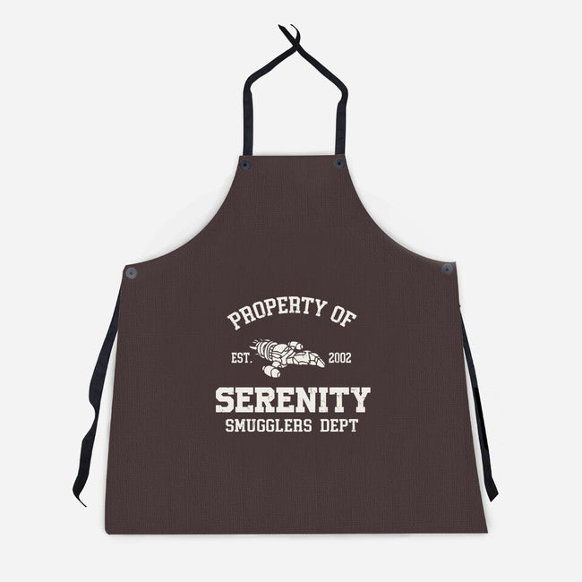 Property Of Serenity-Unisex-Kitchen-Apron-Melonseta
