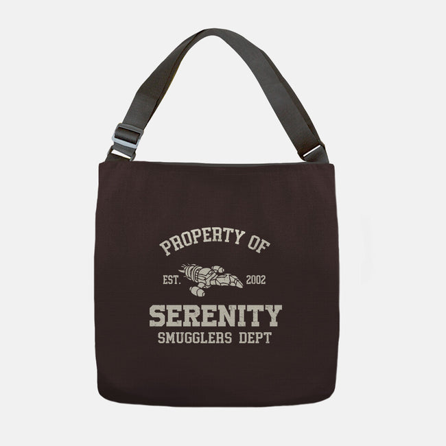 Property Of Serenity-None-Adjustable Tote-Bag-Melonseta