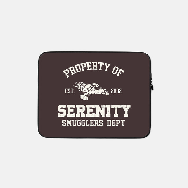 Property Of Serenity-None-Zippered-Laptop Sleeve-Melonseta