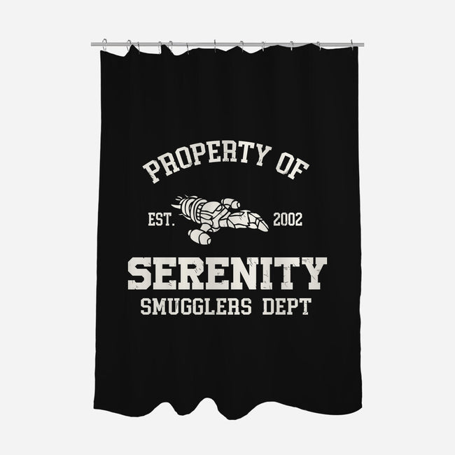 Property Of Serenity-None-Polyester-Shower Curtain-Melonseta