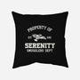 Property Of Serenity-None-Removable Cover-Throw Pillow-Melonseta