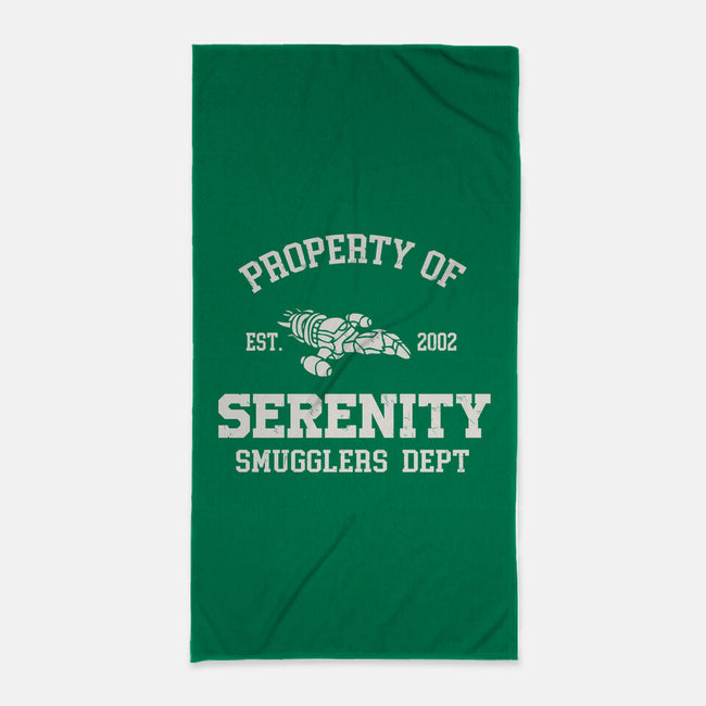 Property Of Serenity-None-Beach-Towel-Melonseta