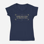 From The 1900s-Womens-V-Neck-Tee-kg07