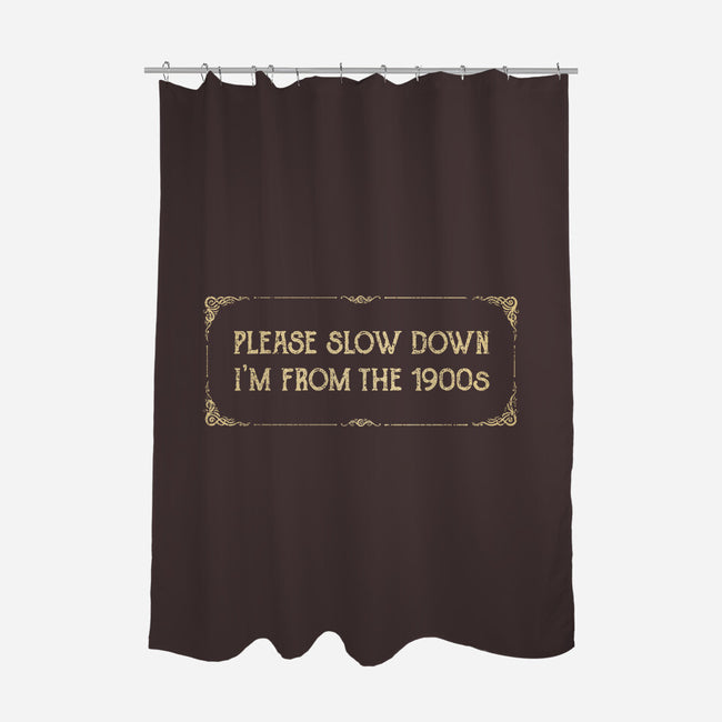 From The 1900s-None-Polyester-Shower Curtain-kg07