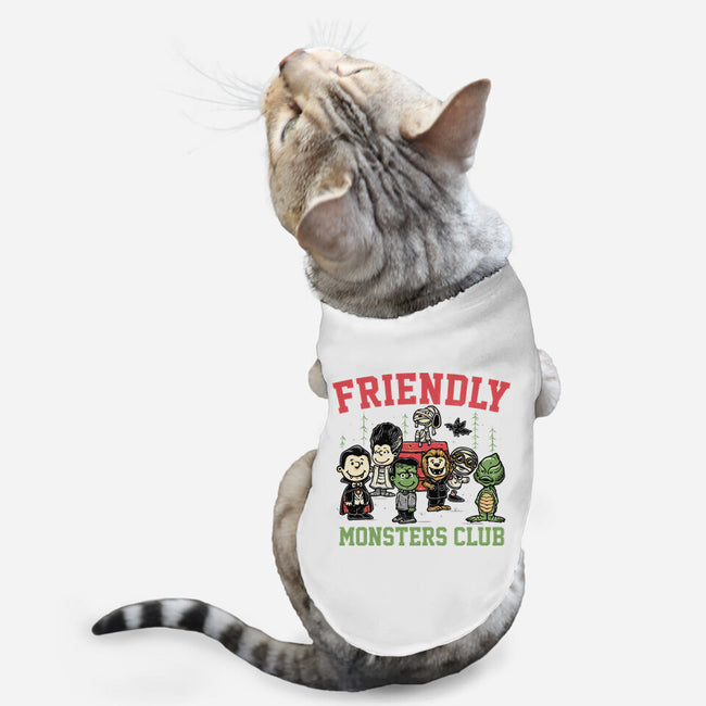 Friendly Monsters Club-Cat-Basic-Pet Tank-momma_gorilla