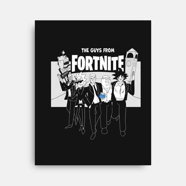 The Guys-None-Stretched-Canvas-Willdesiner