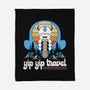 Yip Yip Travel-None-Fleece-Blanket-Logozaste