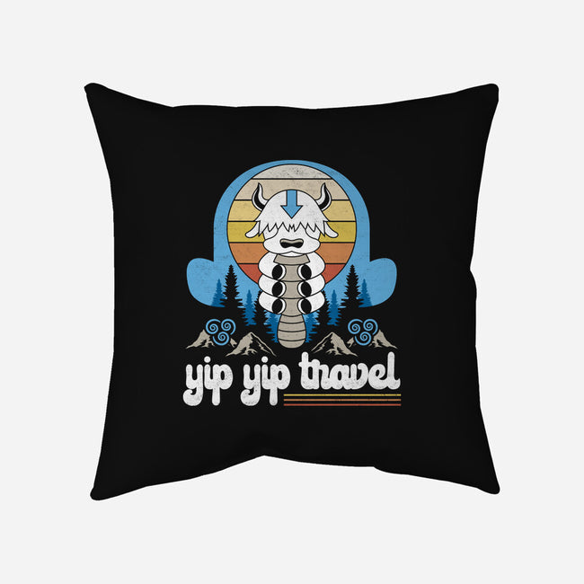 Yip Yip Travel-None-Removable Cover w Insert-Throw Pillow-Logozaste