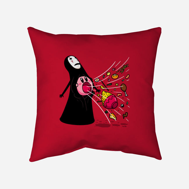 Insatiable Stomach-None-Removable Cover-Throw Pillow-Raffiti