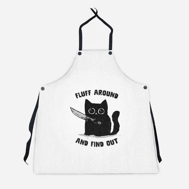 Fluff Around And Find Out-Unisex-Kitchen-Apron-kg07
