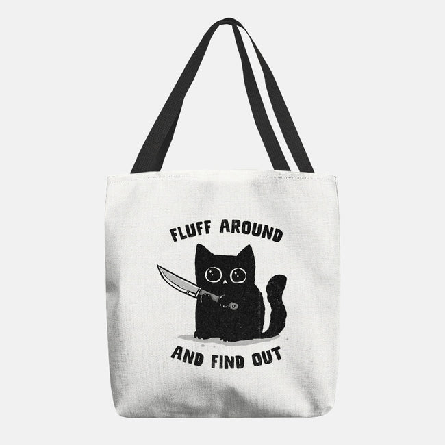 Fluff Around And Find Out-None-Basic Tote-Bag-kg07