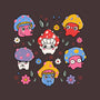 Cute But Psychedelic Mushrooms-None-Glossy-Sticker-tobefonseca