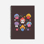 Cute But Psychedelic Mushrooms-None-Dot Grid-Notebook-tobefonseca