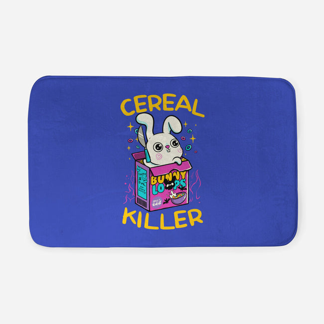 Cereal Killer Psycho Bunny-None-Memory Foam-Bath Mat-tobefonseca