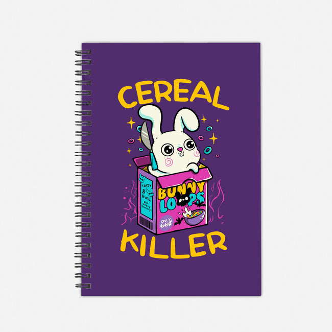 Cereal Killer Psycho Bunny-None-Dot Grid-Notebook-tobefonseca
