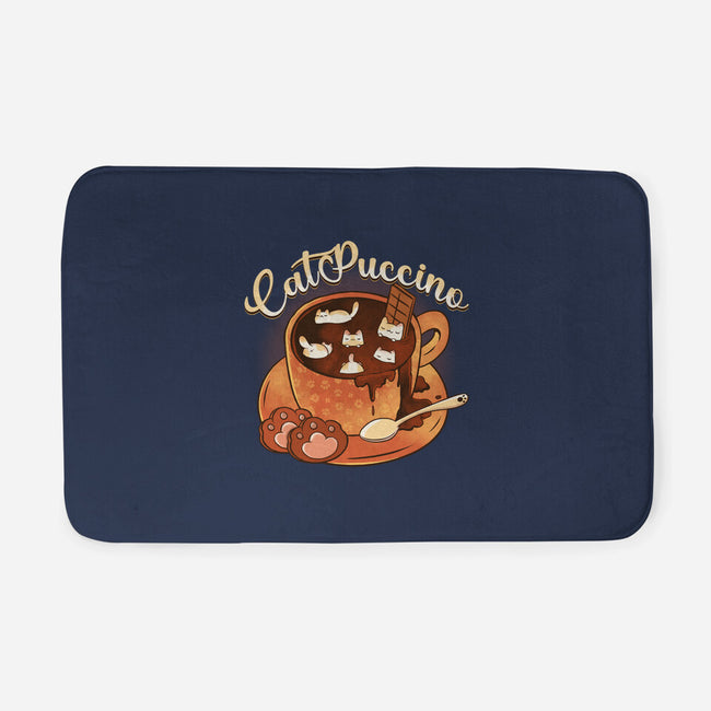 Catpuccino Kawaii Kittens-None-Memory Foam-Bath Mat-tobefonseca