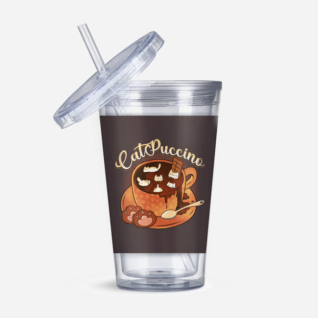 Catpuccino Kawaii Kittens-None-Acrylic Tumbler-Drinkware-tobefonseca