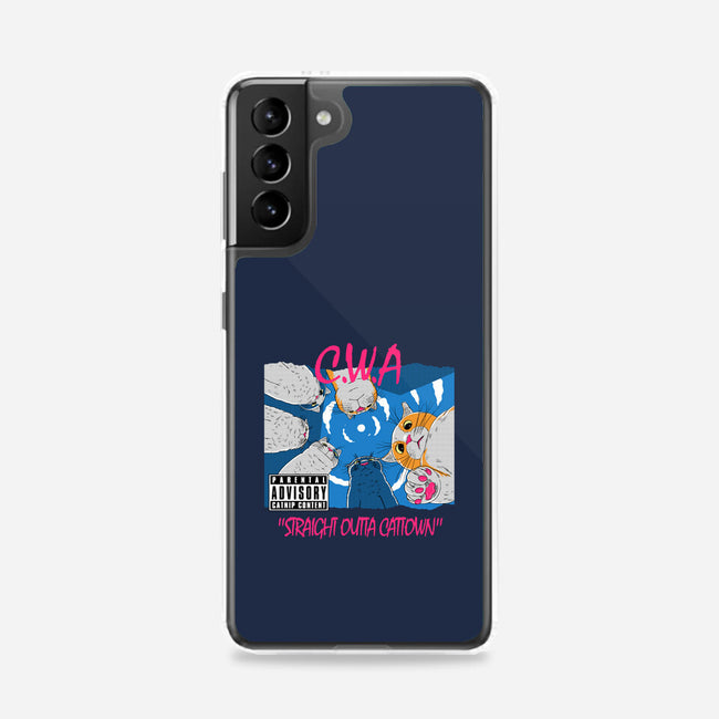 Straight Outta Cattown-Samsung-Snap-Phone Case-naomori