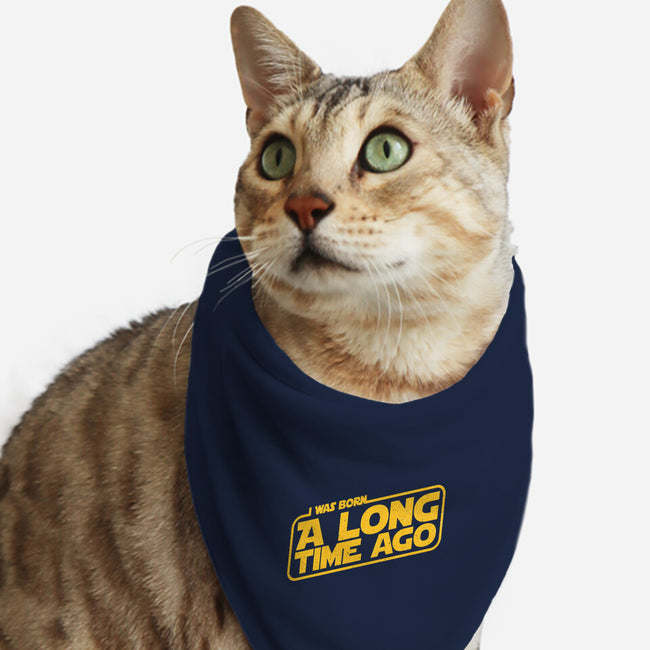 Born A Long Time Ago-Cat-Bandana-Pet Collar-retrodivision