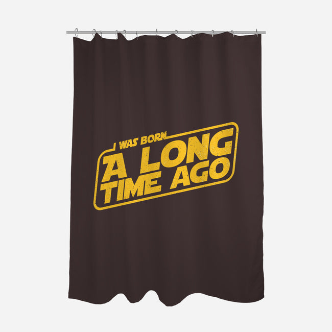 Born A Long Time Ago-None-Polyester-Shower Curtain-retrodivision