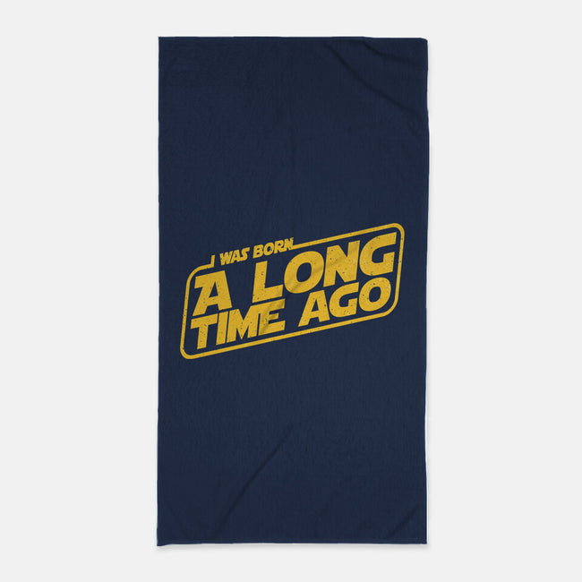Born A Long Time Ago-None-Beach-Towel-retrodivision