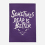 Sometimes Dead Is Better-None-Indoor-Rug-Nemons