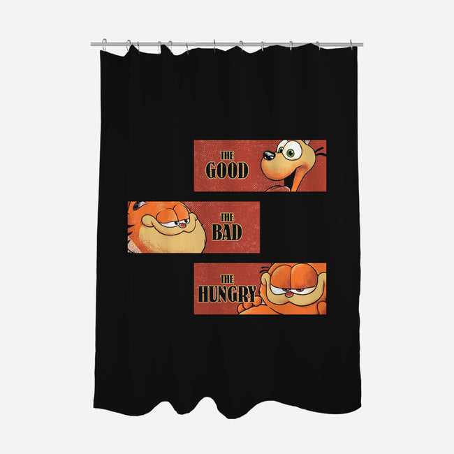 Good Bad Hungry-None-Polyester-Shower Curtain-turborat14