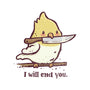 I Will End You-None-Glossy-Sticker-kg07