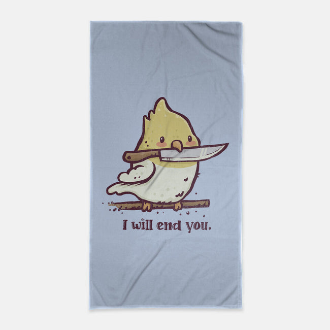 I Will End You-None-Beach-Towel-kg07