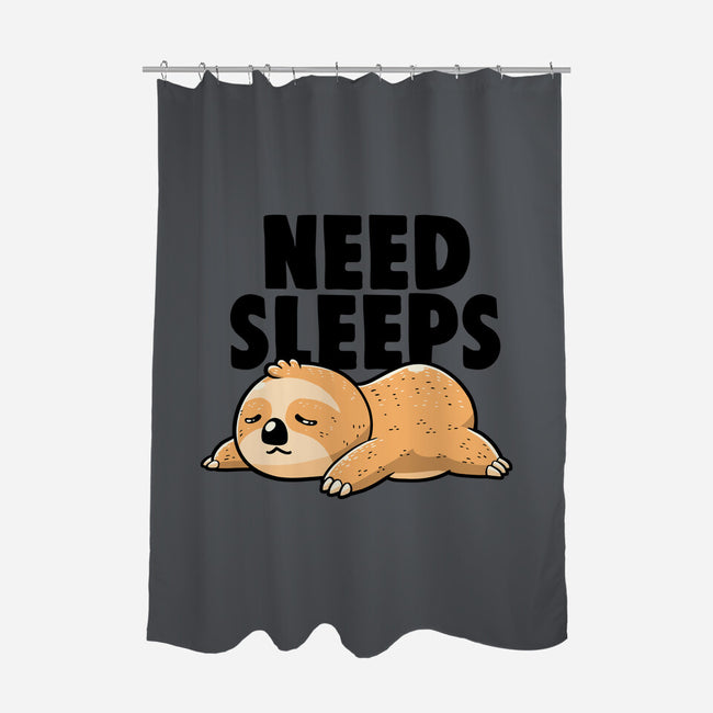 Need Sleeps-None-Polyester-Shower Curtain-koalastudio