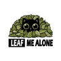 Leaf Me Alone-None-Fleece-Blanket-erion_designs